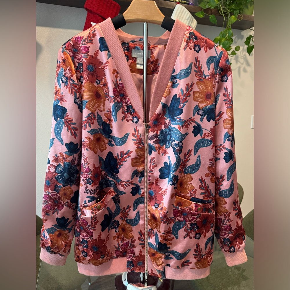 Finders Floral Silk Jacket